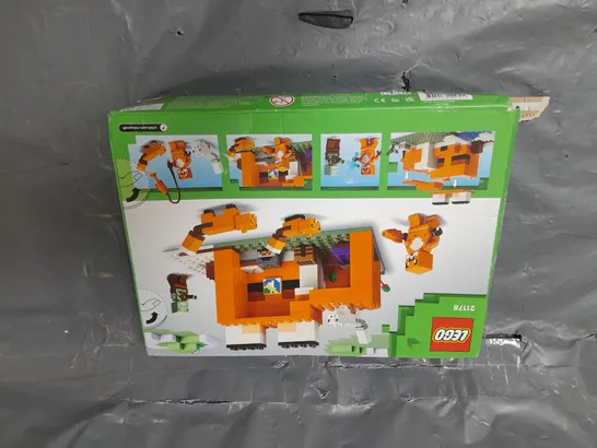 Lot Minecraft LEGO 21178 Et 21184 Avec Minifigurines – Incomplet Pour Pièces