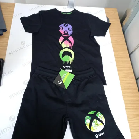 XBOX LOGO T-SHIRT AND SHORTS SIZE UNSPECIFIED