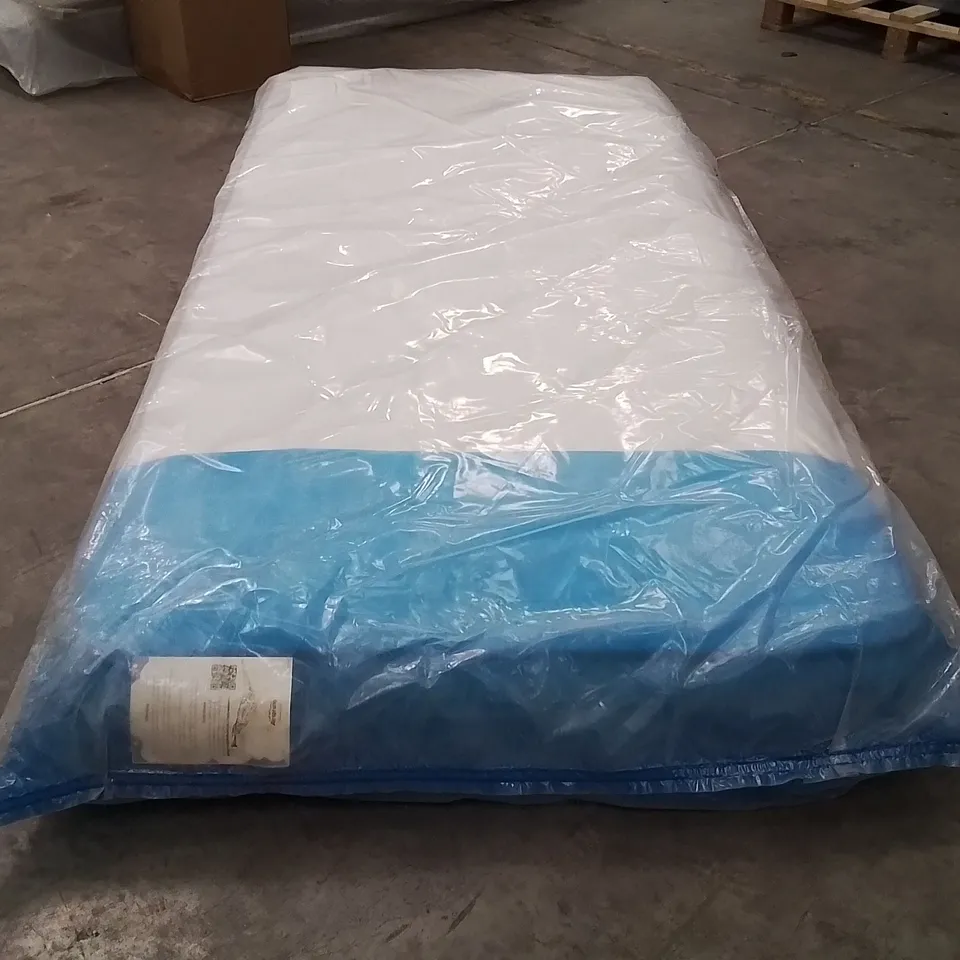 QUALITY BAGGED SINGLE 90cm AIRSPRUNG LUXURY QUILTED MEDIUM MATTRESS