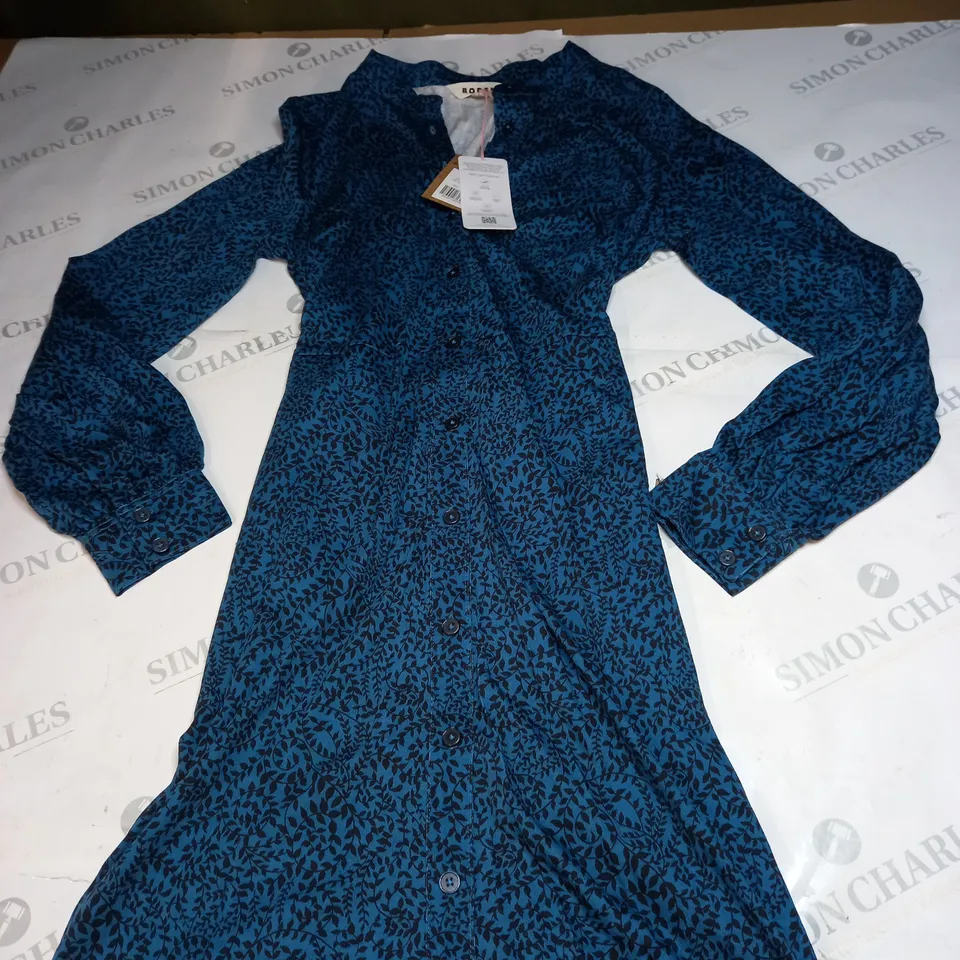 BODEN BUTTONED FLORAL PATTERN DRESS SIZE 12L