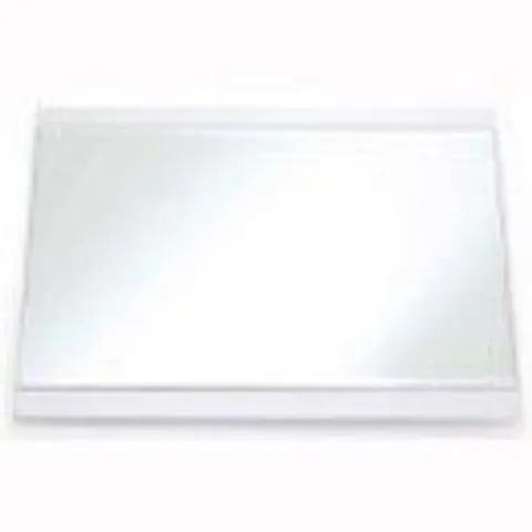 BOXED CANBERRA WARDROBE MIRROR - WHITE (1 BOX)