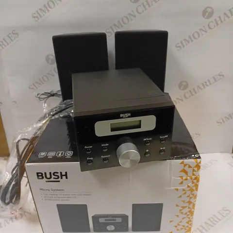 BOXED BUSH MICRO HI-FI SYSTEM 