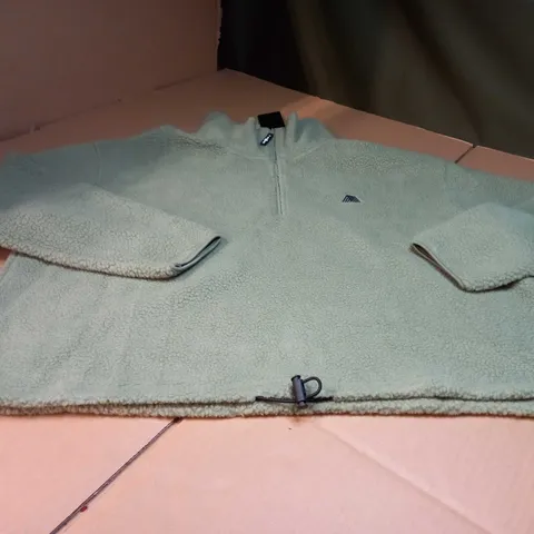 4TH ARQ SAGE BORG/LOGO SWEATER - SMALL