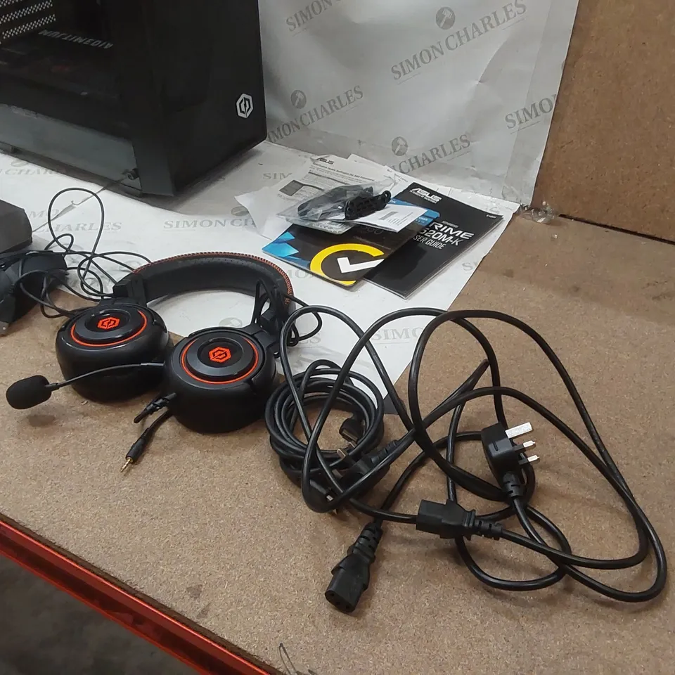 BOXED CYBERPOWER PC EURUS GAMING PC (NO GRAPHICS CARD) WITH KEYBOARD, MOUSE, HEADSET ECT