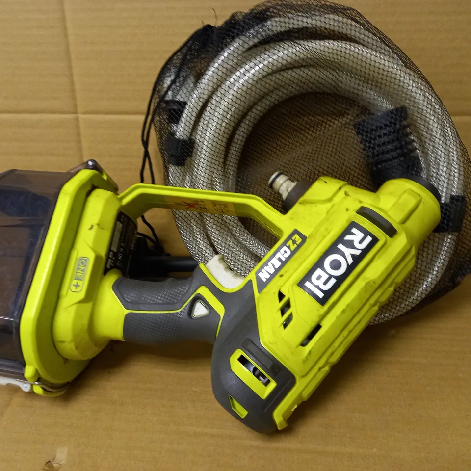 RYOBI 18V ONE+ CORDLESS EZCLEAN POWER WASHER