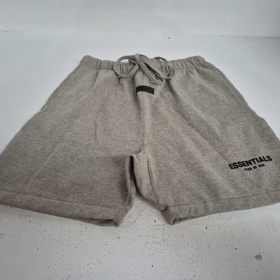 ESSENTIALS FEAR OF GOD SHORTS – GREY - SIZE XL