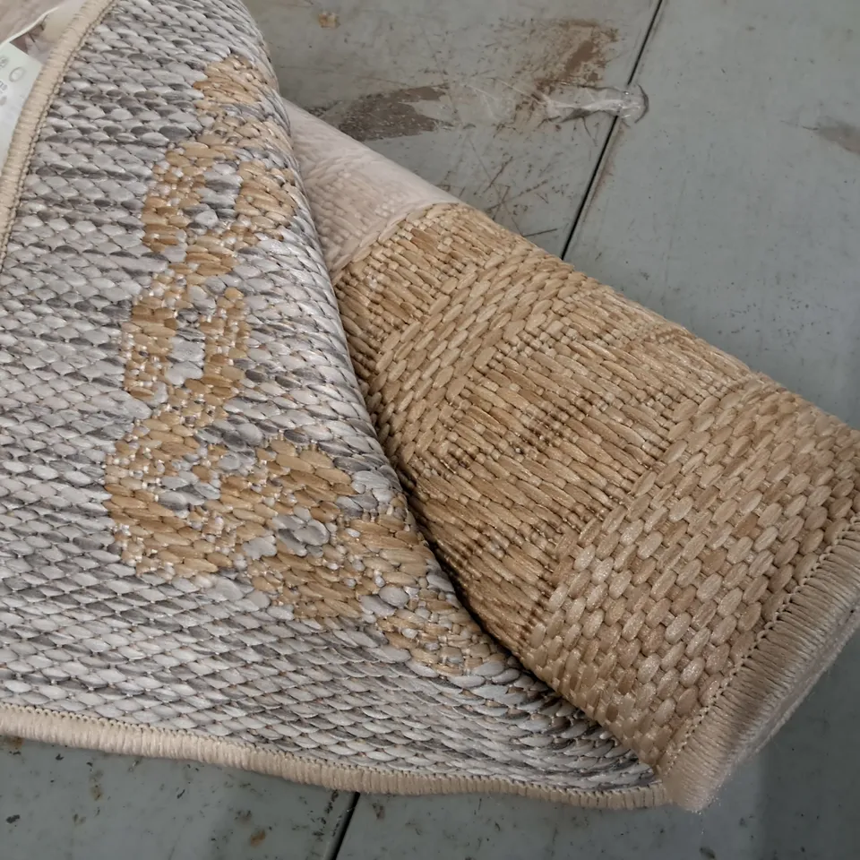 BRAND NEW PACO HOME BEIGE RUG - 120X170CM