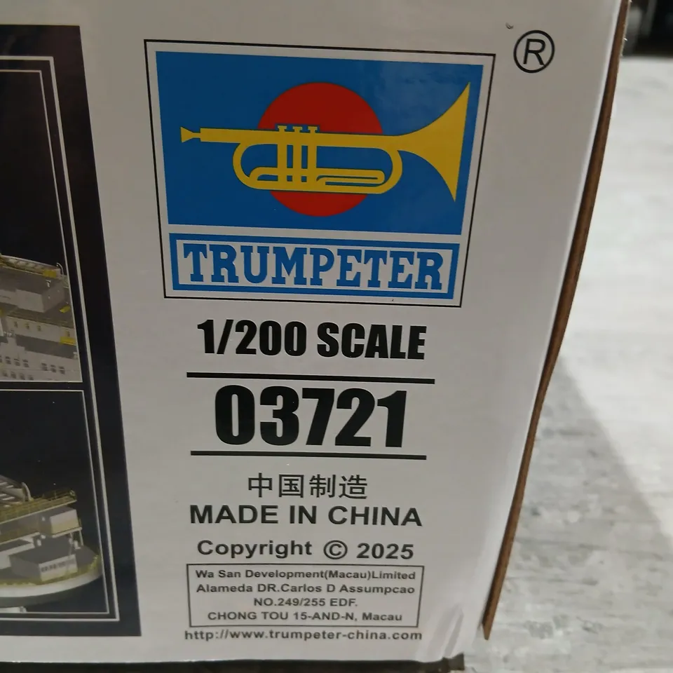 BOXED TRUMPETER HMHS BRITANNIC 1/200 SCALE MODEL KIT – KIT NO. 03721