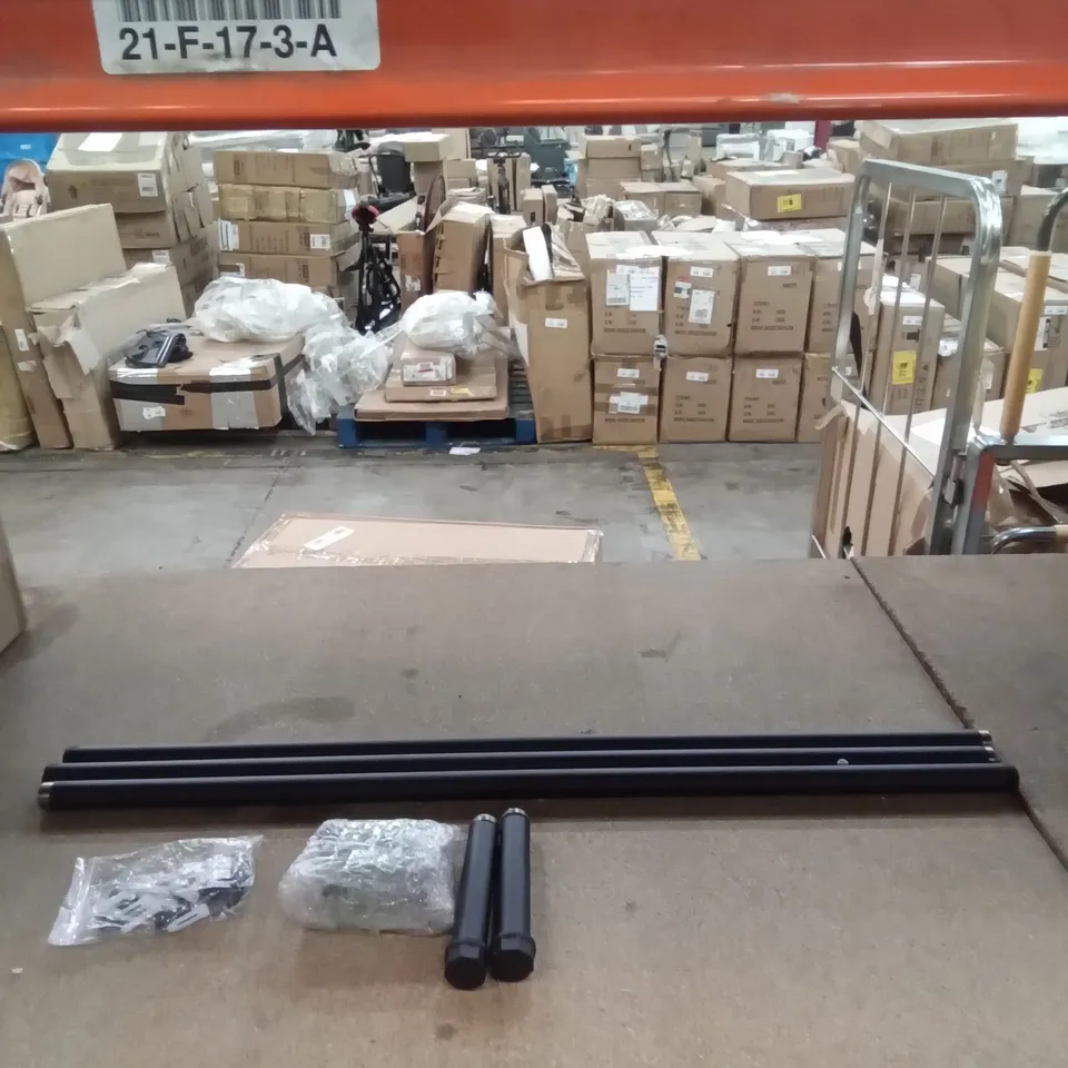 BOXED STAIRS HANDRAIL - BLACK 