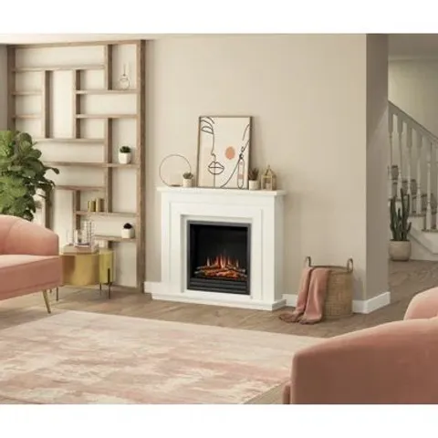 BOXED WHITHAM ELECTRIC FIREPLACE