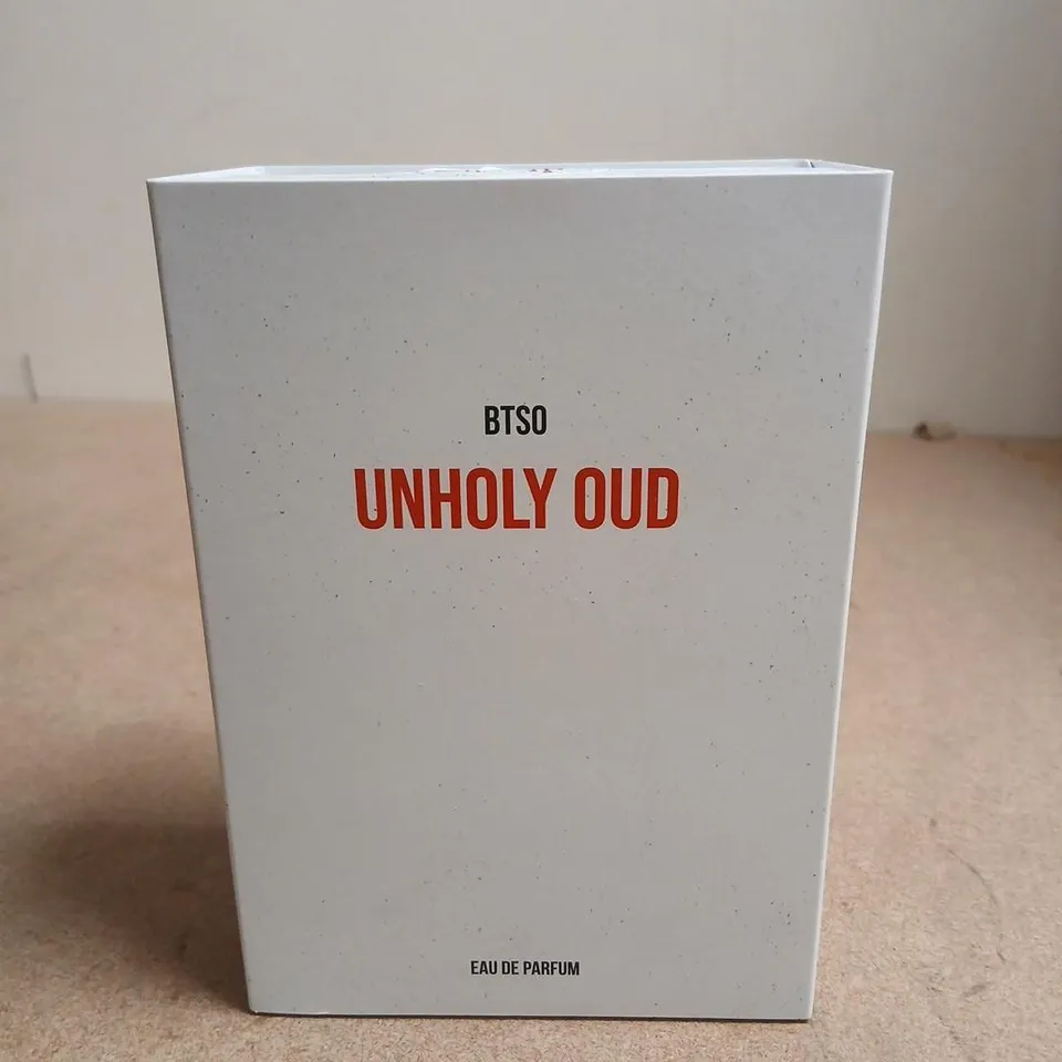 BOXED BTSO UNHOLY OUD EAU DE PARFUM 50ML