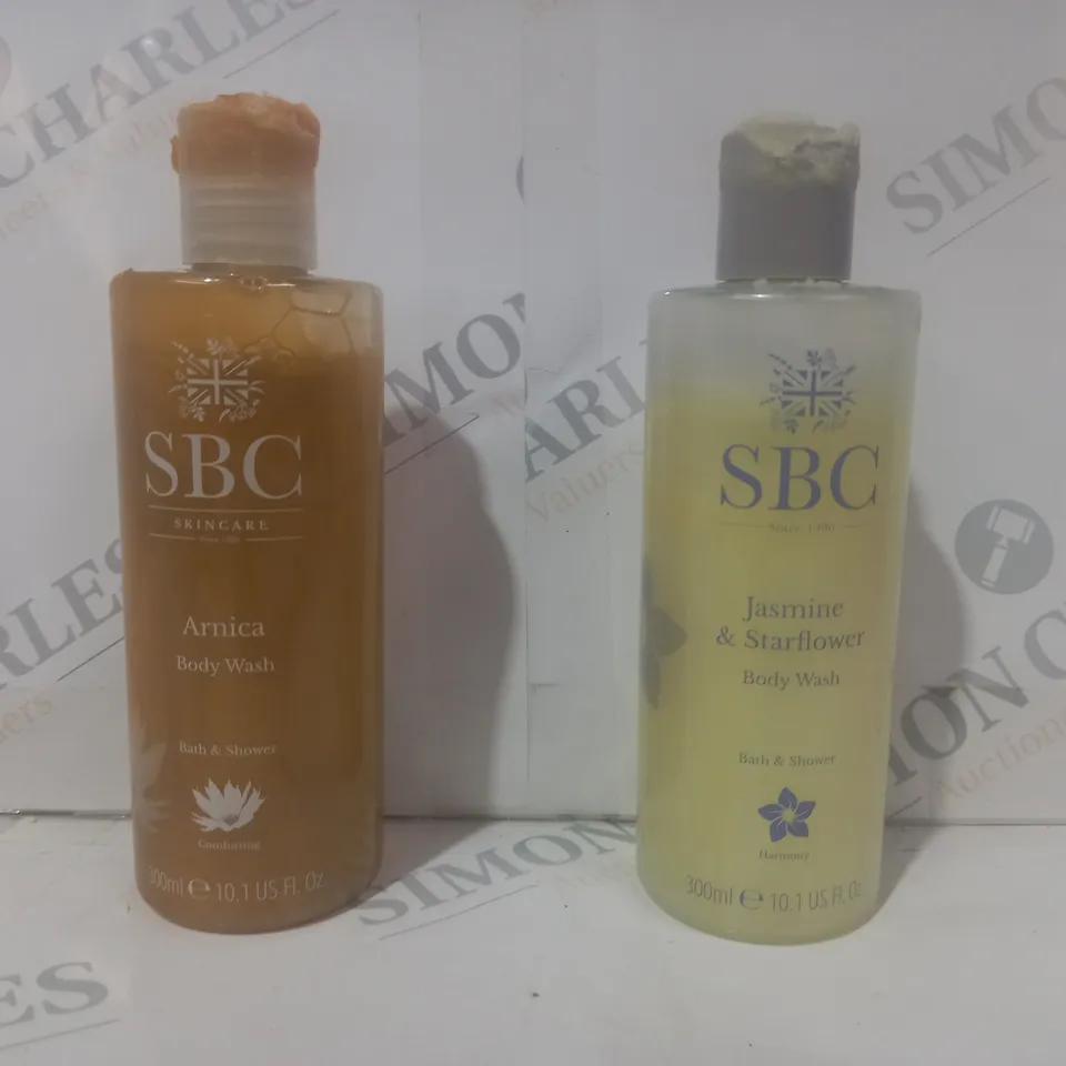 SET OF 2 SBC BODY WASH BOTTLES (300ML)