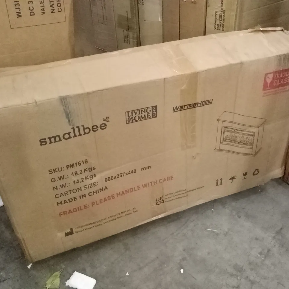 BOXED SMALLBEE PM1618 ELECTRIC FIREPLACE UNIT