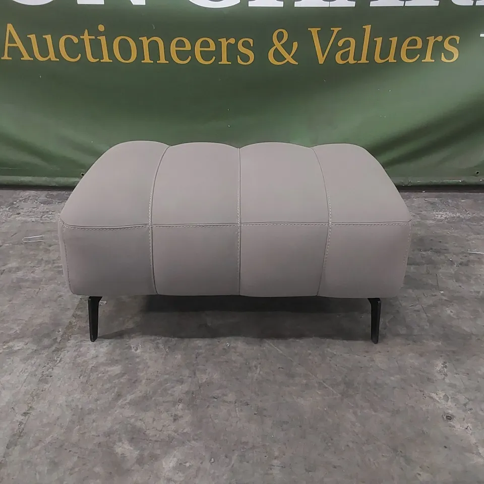QUALITY DESIGNER UPHOLSTERED STOOL