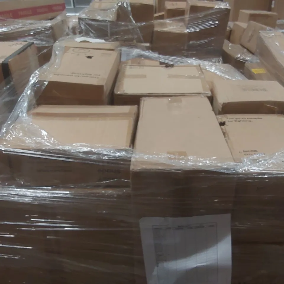 PALLET CONTAINING A VERY LARGE QUANTITY OF ASSORTED DESIGNER LIGHTING PRODUCTS