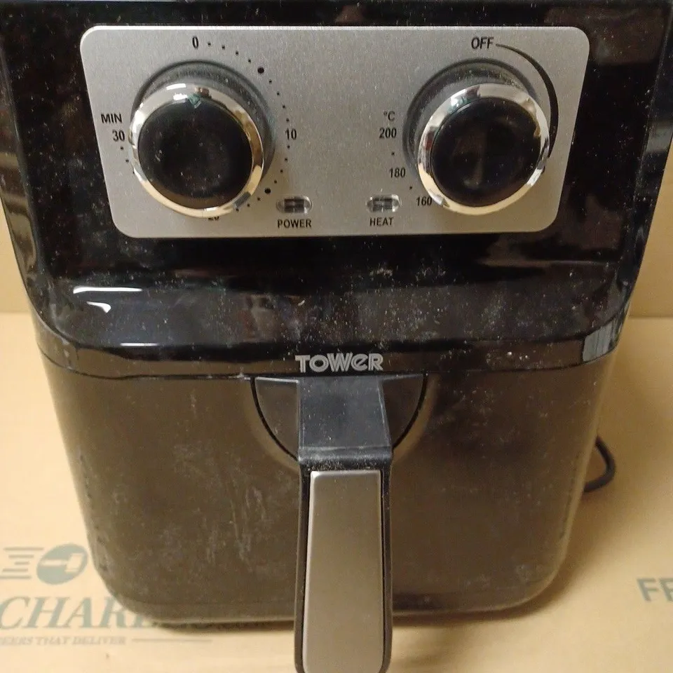 TOWER T17090 VORTX MANUAL AIR FRYER 5L BLACK