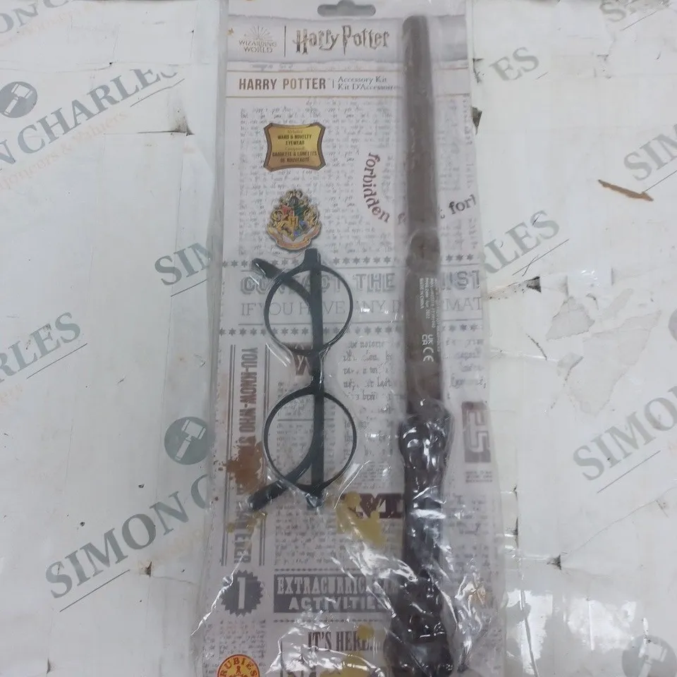 HARRY POTTER ACCESSORY KITS - GLASSES AND WAND RRP £9.99