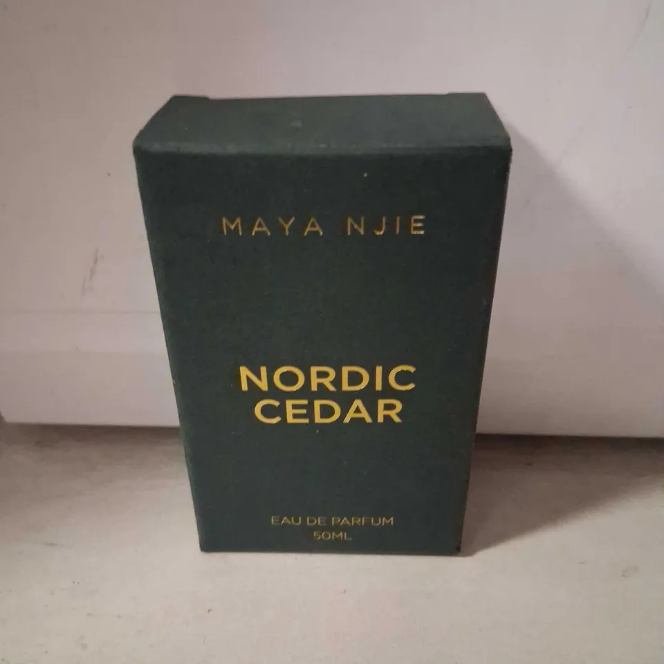 BOXED MAYA NJIE NORDIC CEDAR EAU DE PARFUM 50ML