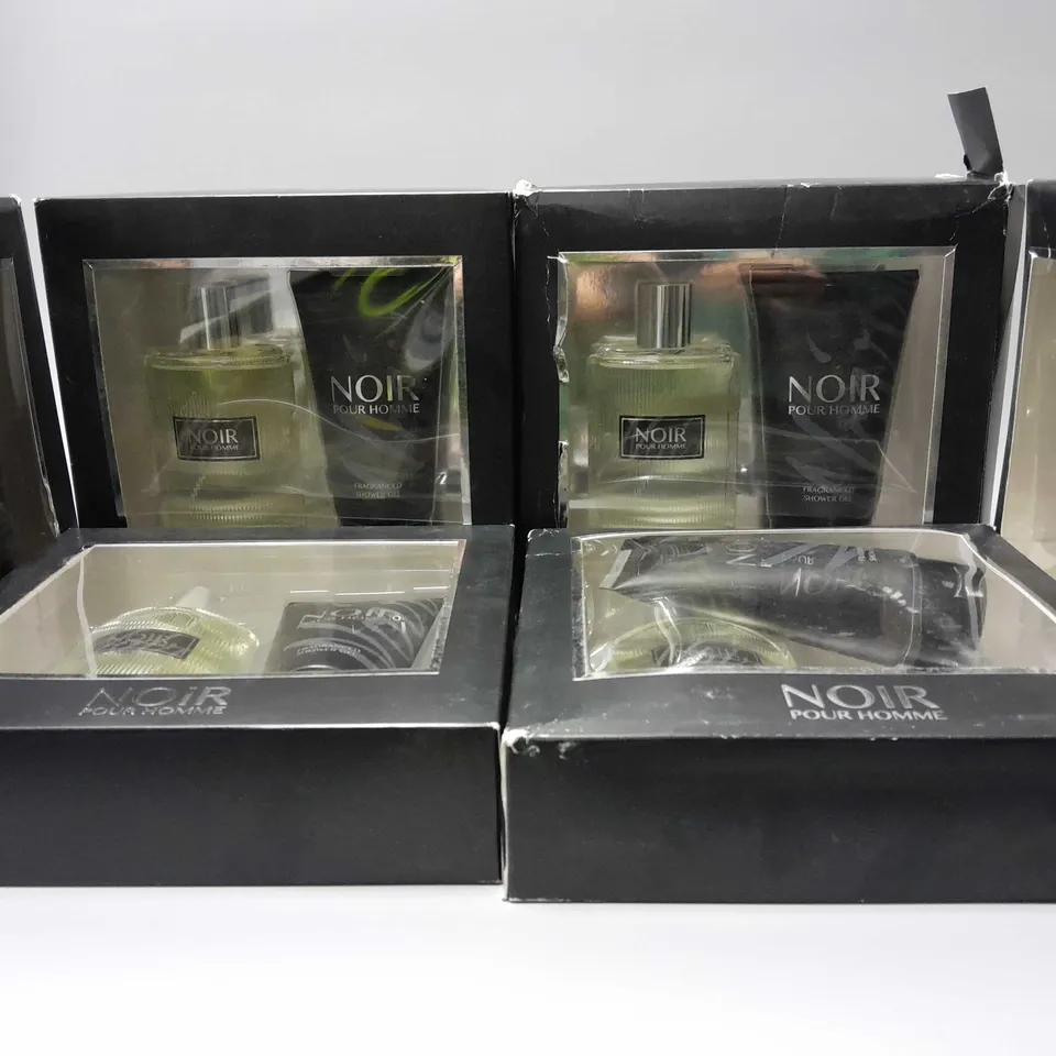 6 BOXED NOIR POUR HOMME SETS