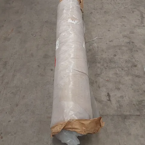 QUALITY BAGGED AND ROLLED 6FT SUPERKING HYBRID MEMORY NATURAL OPEN COIL MATTRESS 