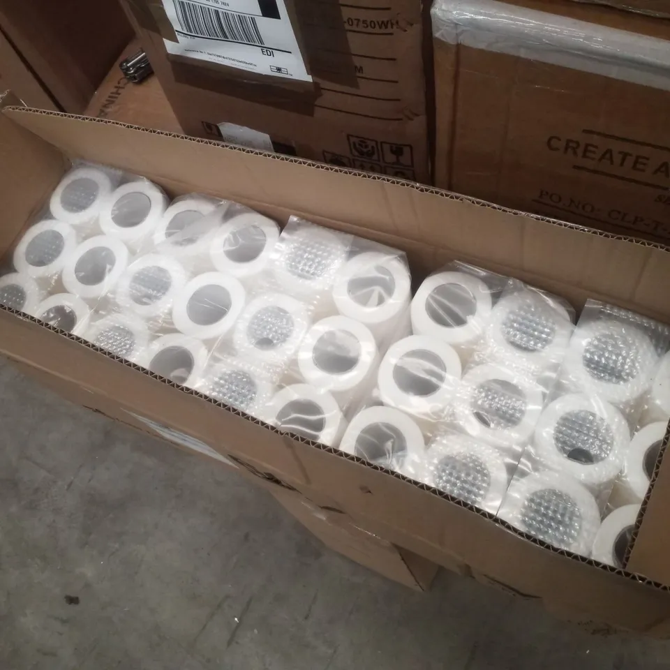 BOX CONTAINING APPROXIMATELY 60 ROLLS OF TOILET TISSUE