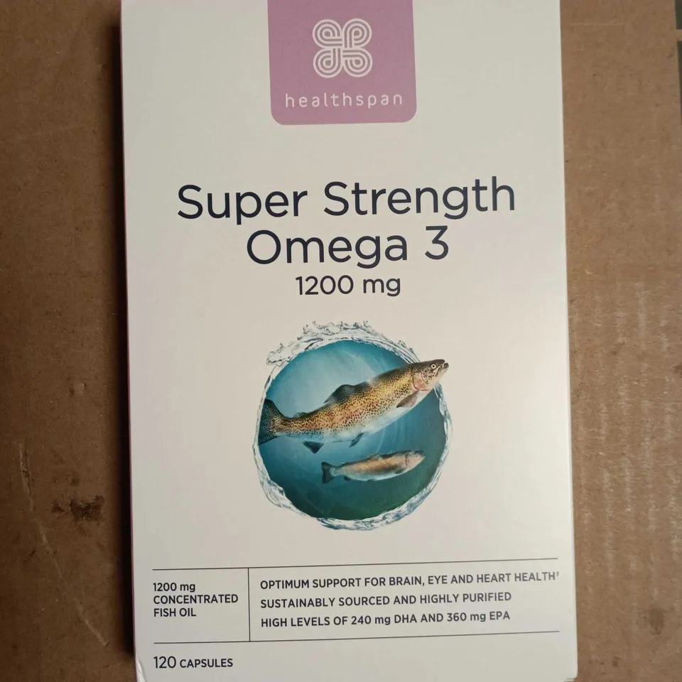 HEALTHSPAN SUPER STRENGTH OMEGA-3 1200 MG 