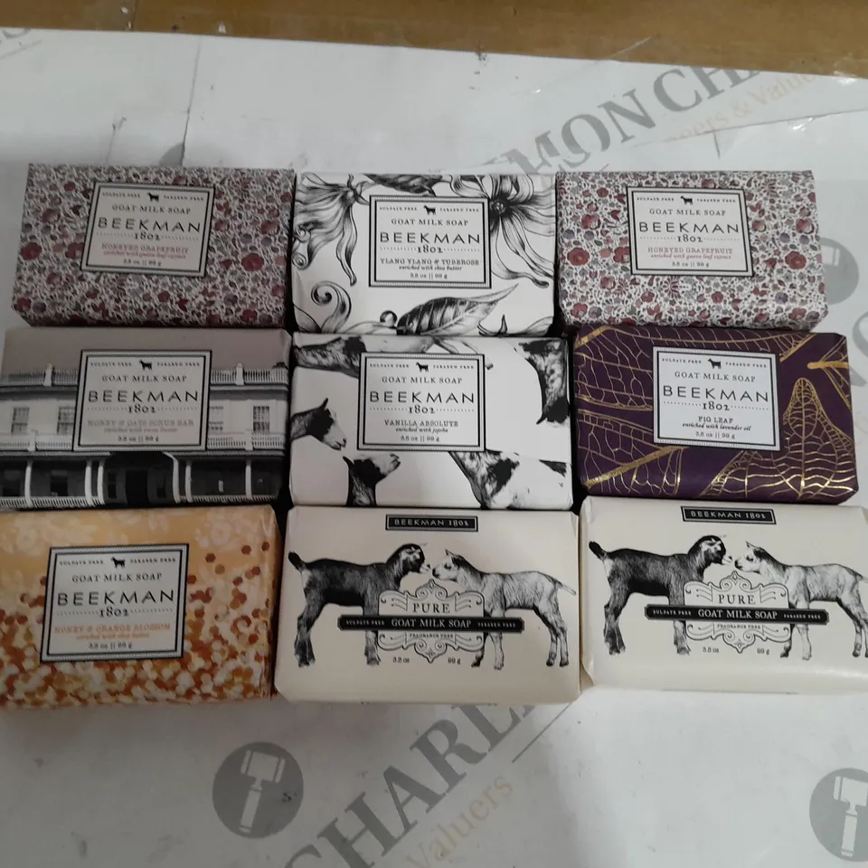 BEEKMAN ASSORTED SOAP BARS