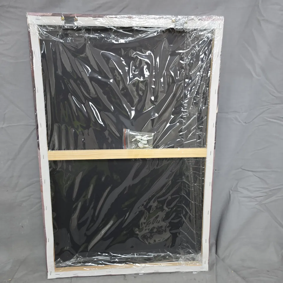 A BOX OF APROXIMATELY 10 CONTEMPORARY WALL ART PRINT: I LOVE THE WOMAN I'VE BECOME BECAUSE I FOUGHT TO BECOME HER