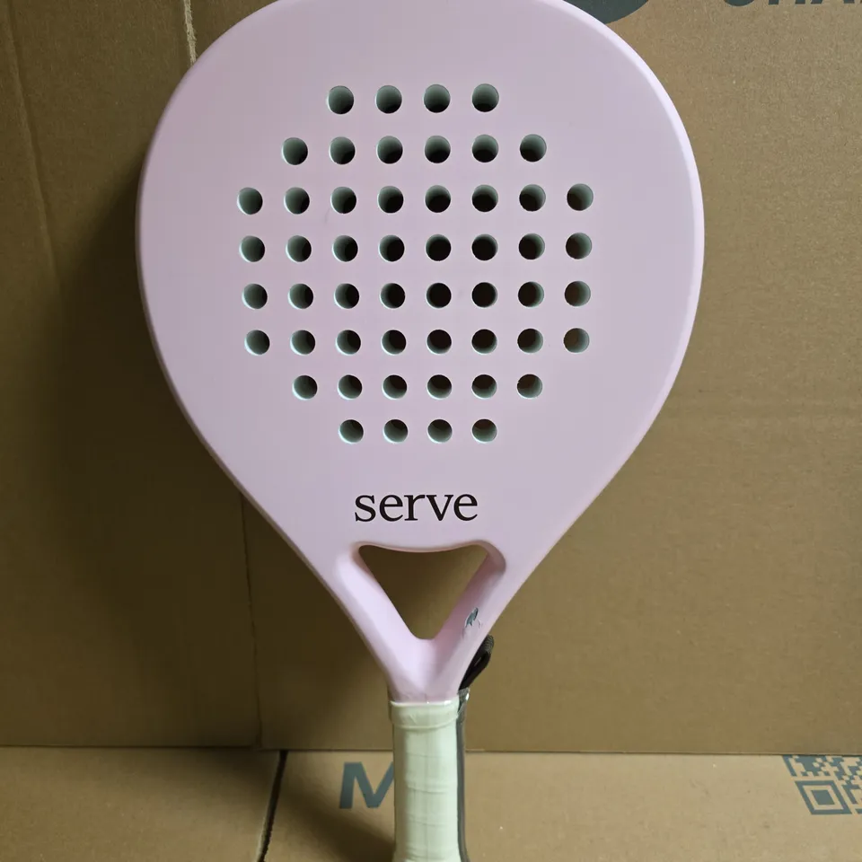 PINK PERFORATED SPORTS PADDLE 