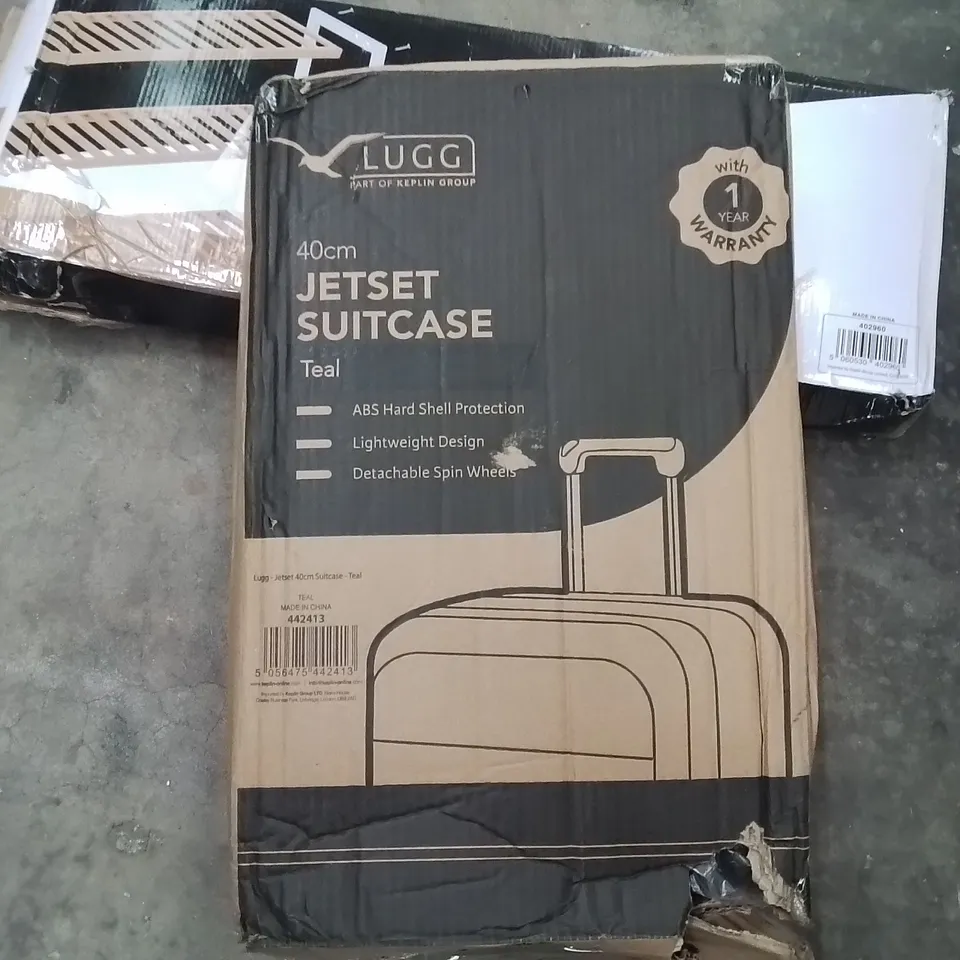BOXED LUGG - 40CM JETSET SUITCASE TEAL