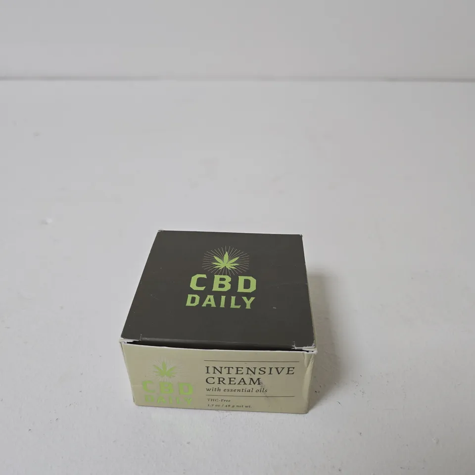 CBD DAILY INTENSIVE CREAM WITH ESSENTIAL OILS – BOXED SKINCARE