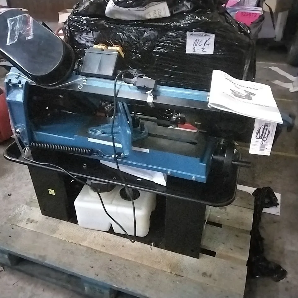CLARKE METALWORKER 7" METAL CUTTING BANDSAW *PLEASE BE AWARE THIS ITEM IS OVER 160KG *