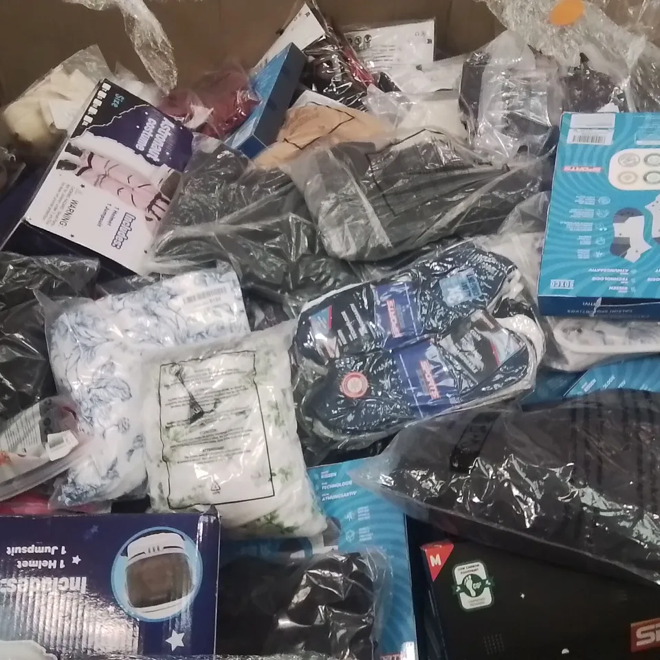 PALLET OF SWIMWEAR,COSTUMES,FASHION,SOCKS,PRODUCTS AND ITEMS TO INCLUDE;ASTRONAUT COSTUME,SOCKS,BLOUSE
