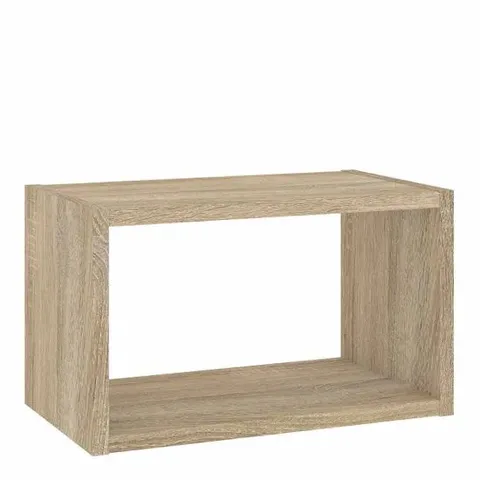 BOXED TVILUM ROOMERS WALL SHELF - OAK (1 BOX)