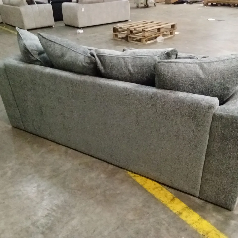 SOHO FABRIC 3 SEATER SOFA - GREY RRP £849