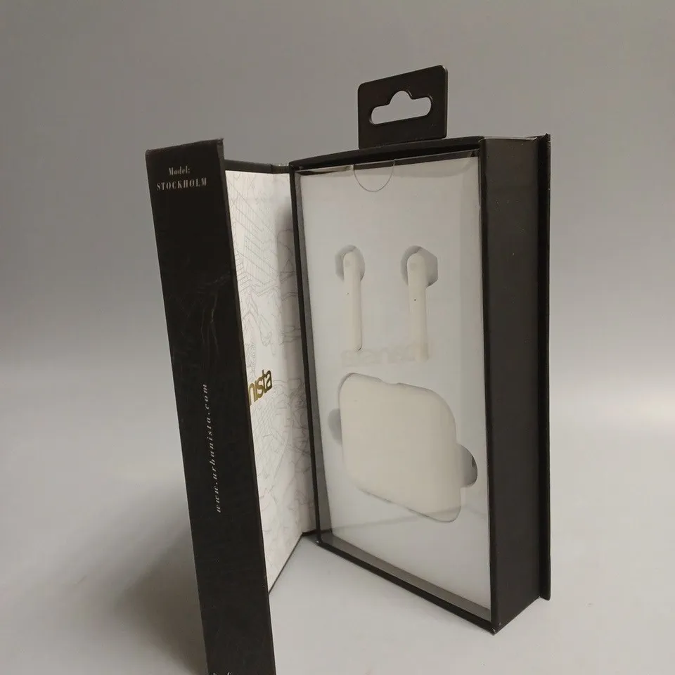 URBANISTA STOCKHOLM WHITE IN EAR WIRELESS HEADSETS