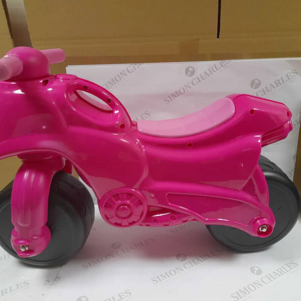 DOLU MOTO PINK UNICORN RIDE ON  RRP £38
