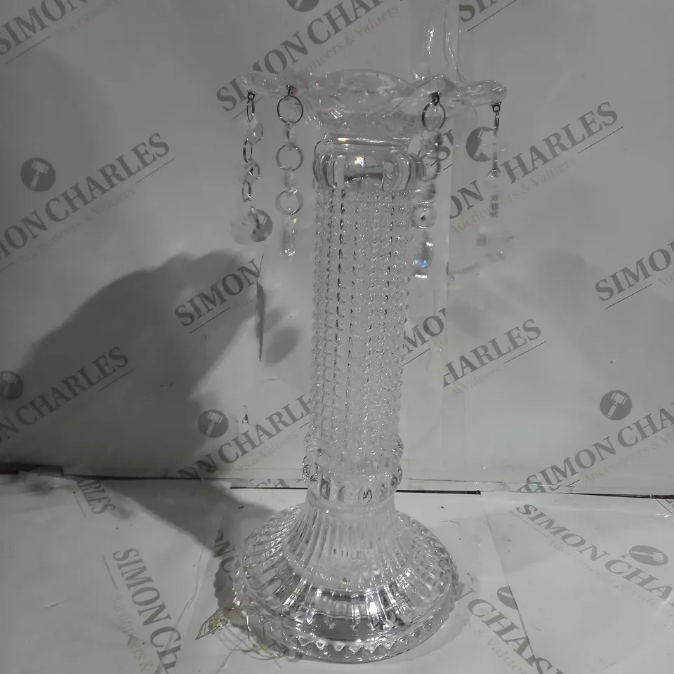 BOXED JULIAN MACDONALD PRE LIT GLASS LIGHT