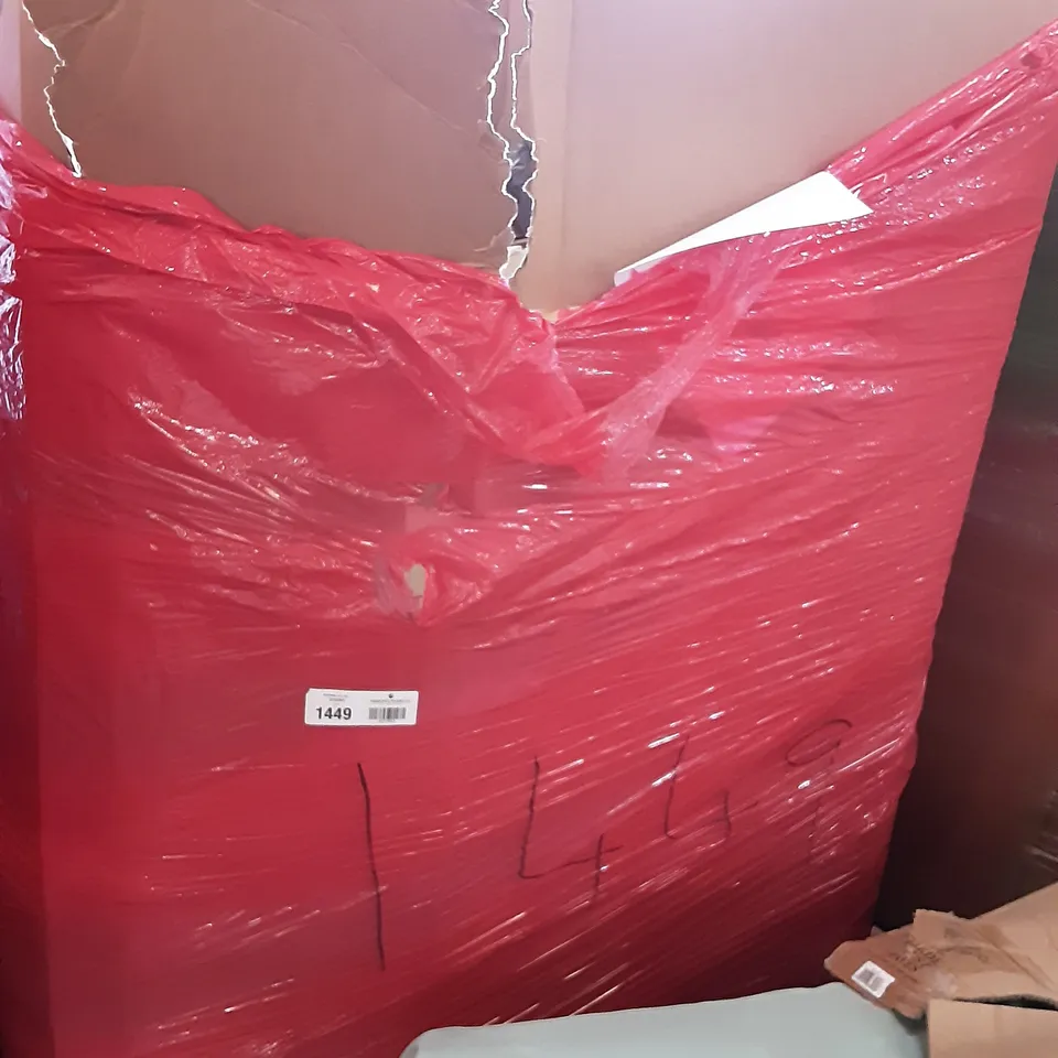 PALLET OF ASSORTED PRODUCTS INCLUDING AIR COOLER, HOMIDEC, NORTHERN STONE JUNIOR BASKETBALL SYSTEM