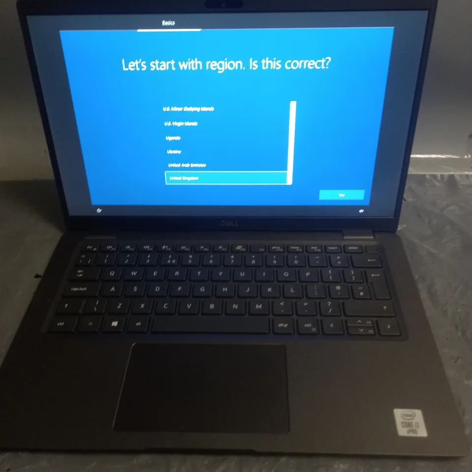 UNBOXED DELL LATITUDE 7410 INTEL CORE I7 PRO LAPTOP