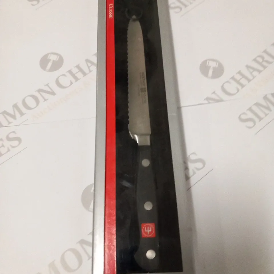 BRAND NEW BOXED WUSTHOF CLASSIC SAUSAGE KNIFE