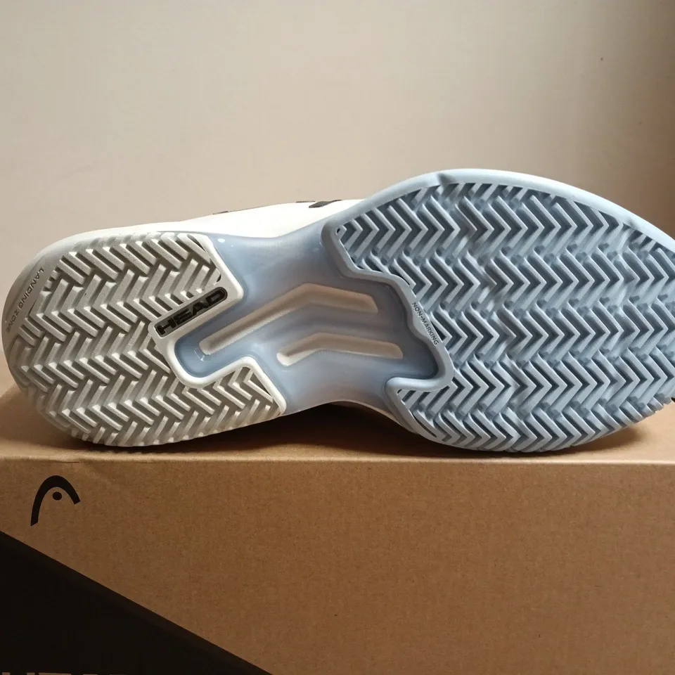 BOXED PAIR OF HEAD SPRINT EVO 4.0 WOMEN’S RUNNING SHOES – WHITE/LIGHT BLUE, UK 7
