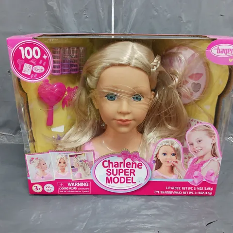 BOXED CHARLENE SUPER MODEL STYLING HEAD