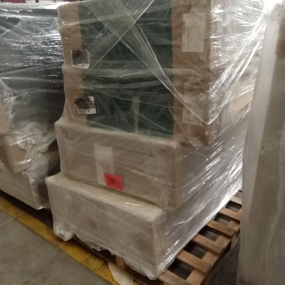 PALLET OF ASSORTED DESIGNER DIVAN BASES // SIZES AND CONDITIONS VARY
