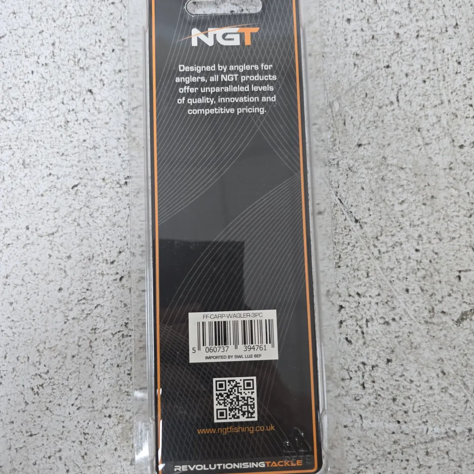 NGT CARP WAGGLER SET – WIDE TIP CLEAR (3PC)