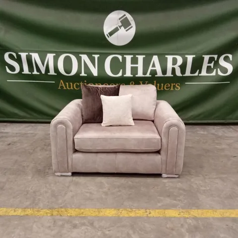 AMARA SNUGGLE CHAIR - STONE