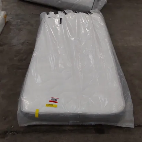 QUALITY BAGGED & ROLLED MEMORY 3' SINGLE FOAM HYBRID OPEN COIL SPRUNG MATTRESS