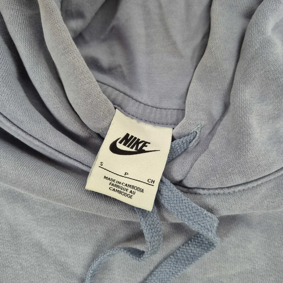 NIKE SPURS HOODIE IN BLUE/GREY - SMALL