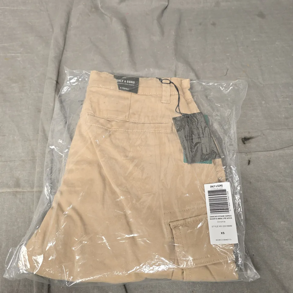 ONLY & SONS STAGE CARGO SHORTS - XS
