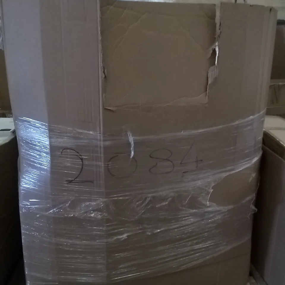 PALLET OF ASSORTED ITEMS INCLUDING NOFFA PILLOW, TAMPOR MEMORY FOAM PILLOW, PREGNANCY PILLOW, ORTHOPEDIC DONUT CUSHION, ELVIROS MEMORY FOAM CERVICAL PILLOW, PERFECT FILL STRIPED PILLOWS